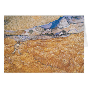 Vincent van Gogh el la máquina segador