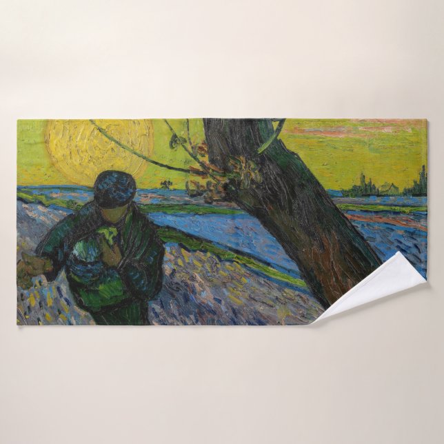 Vincent van Gogh - El sembrador  (Toalla de baño)