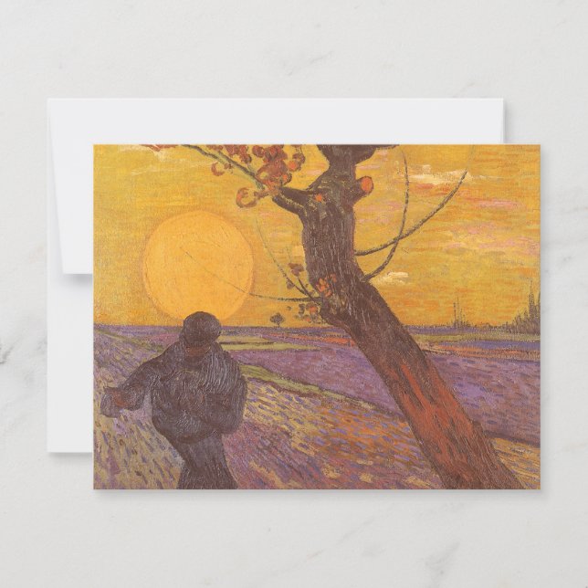 Vincent van Gogh - El sembrador (Anverso)