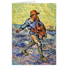 Vincent Van Gogh - El sembrador - Pintura de arte 
