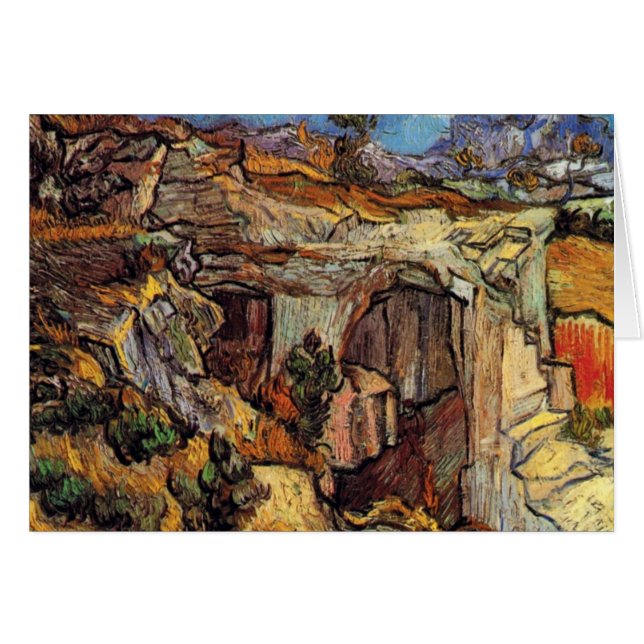 Vincent Van Gogh - Entrada A Un Bella Artes De Cua (Anverso (Horizontal))