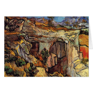 Vincent Van Gogh - Entrada a una cantera Arte fino