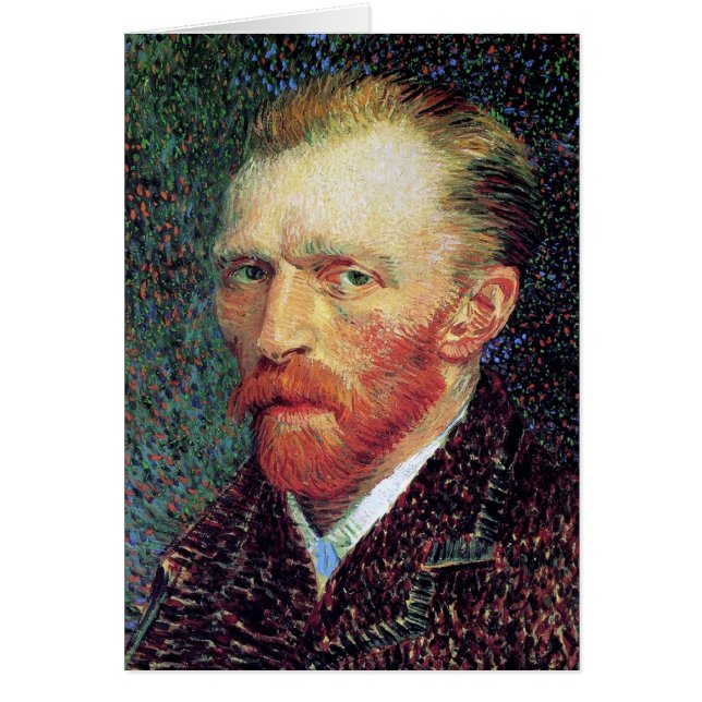 Vincent Van Gogh - Estilo de puntillismo autorretr (Frente)