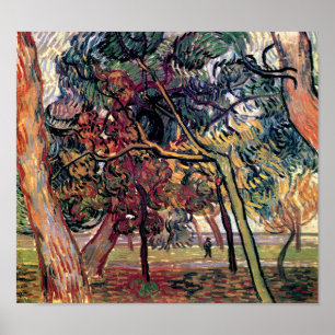 Vincent Van Gogh - Estudio de pinos Arte fino