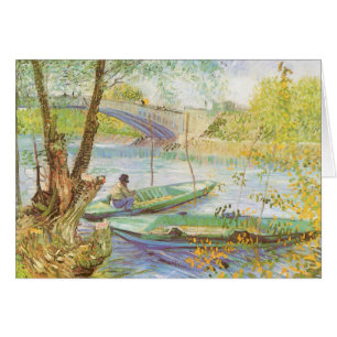 Vincent van Gogh Fishing in Spring, Pont de Clichy