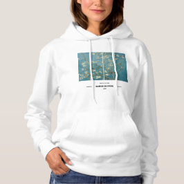 Vincent Van Gogh Flor de almendro Sudadera con cap