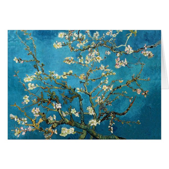 Vincent van Gogh, floreciente árbol de almendros (Anverso (Horizontal))