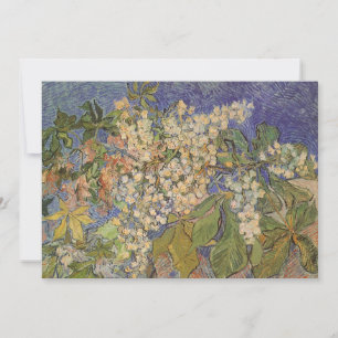 Vincent van Gogh - Florecientes ramas de castaño