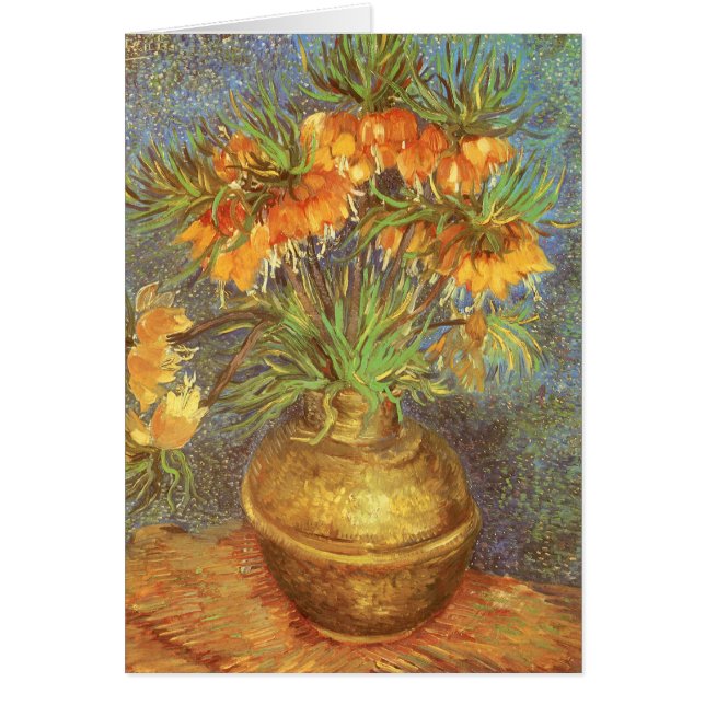 Vincent van Gogh - Fritillaries en una vesícula de (Frente)