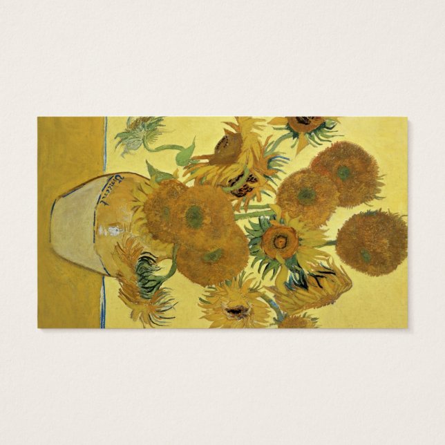Vincent van Gogh | Girasoles, 1888 (Atrás)