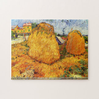 Vincent van Gogh - Haystacks en el rompecabezas de