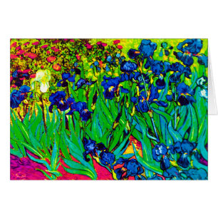 Vincent van Gogh - iris - arte pop del amante de