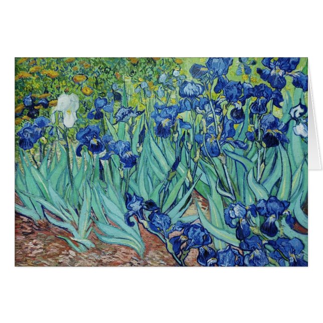 Vincent van Gogh Irises (Anverso (Horizontal))