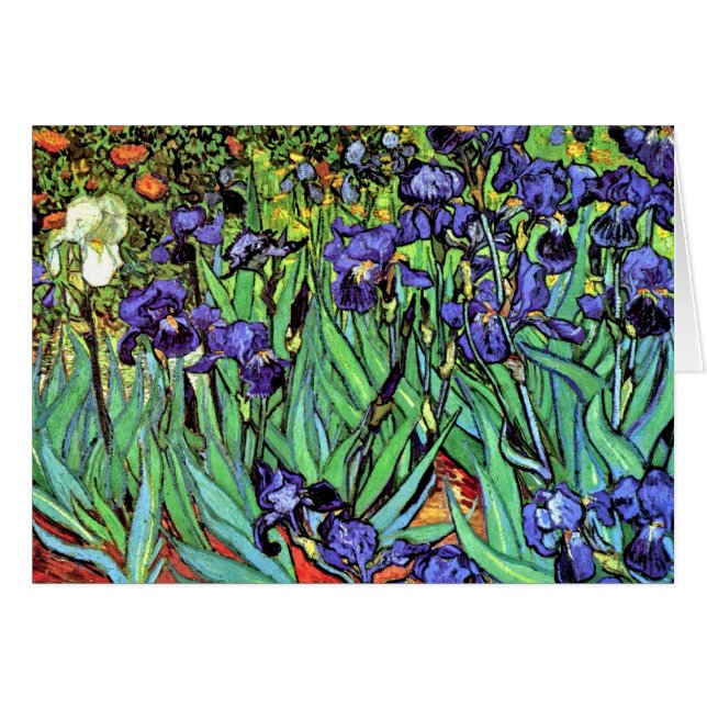Vincent Van Gogh - Irises - Bella Artes de los ama (Anverso (Horizontal))