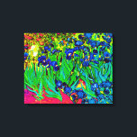 Vincent Van Gogh - Irlandeses - Arte pop de los am<br><div class="desc">Aceite sobre lienzo de 1889 que muestra hermosos iris morados que Van Gogh pintó mientras se alojaba en el asilo en Saint Paul-de-Mausole en Saint-Remy, Francia. Mientras que muchas versiones de esta pintura muestran las flores como azules, científicos que estudian los iris en una de las pinturas posteriores de Van...</div>