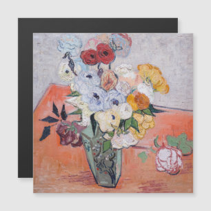 Vincent van Gogh - Jarrón con rosas y anémonas