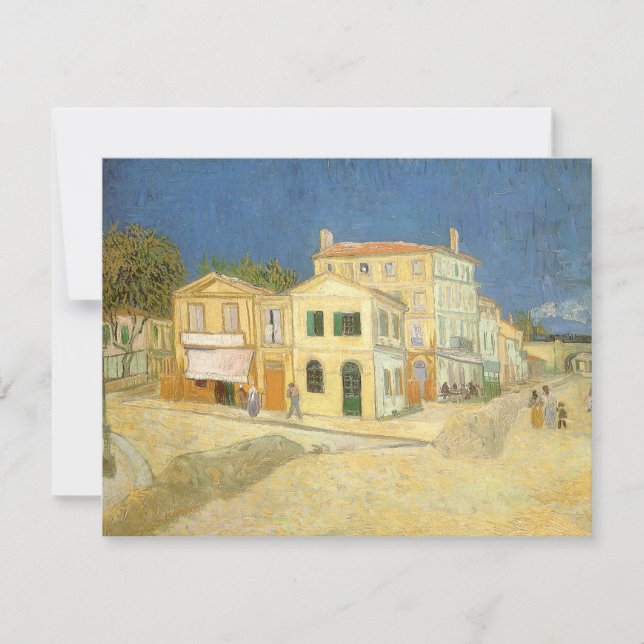 Vincent van Gogh - La Casa Amarilla (La calle) (Anverso)