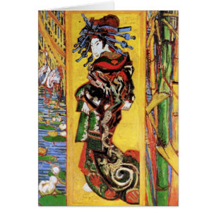 Vincent Van Gogh - La Cortesana - Geisha Japonesa