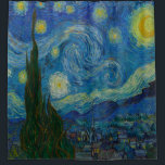 Vincent van Gogh la cortina de ducha de la noche<br><div class="desc">¡Ahora usted puede poseer la noche estrellada de Vincent van Gogh en su cortina de ducha! La noche estrellada es un aceite en lona del pintor holandés Vincent van Gogh del poste-impresionista. Pintada en junio de 1889, representa la visión desde la ventana del este-revestimiento de su sitio del asilo en...</div>