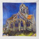 Vincent van Gogh - La Iglesia de Auvers<br><div class="desc">Iglesia de Auvers / l'Eglise à Auvers-sur-oise por Vincent Van Gogh en 1890</div>