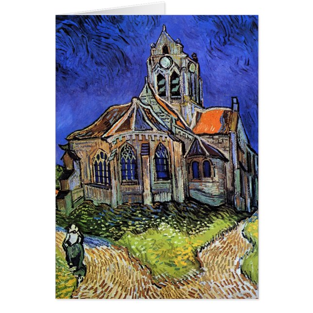 Vincent Van Gogh - La Iglesia de Auvers (Frente)