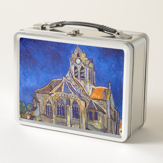 Vincent van Gogh - La Iglesia de Auvers (Anverso)
