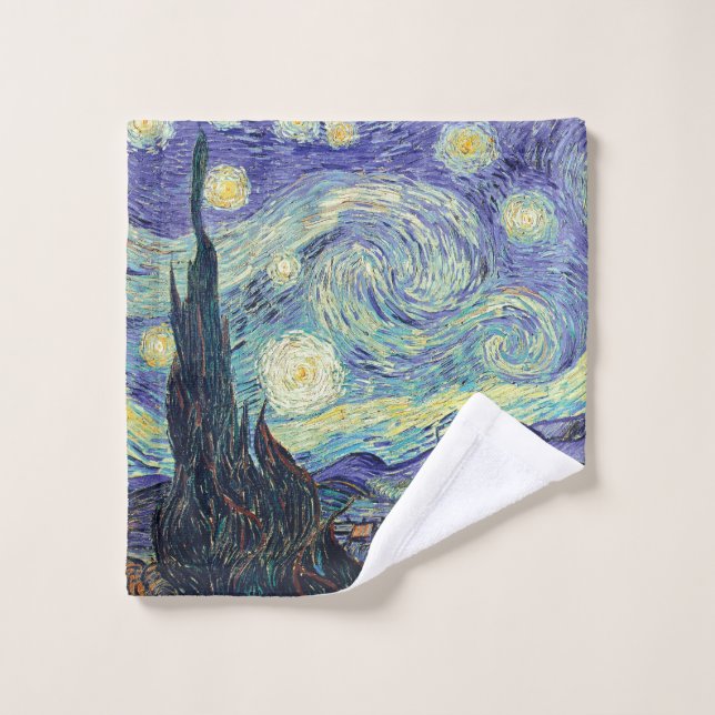 Vincent Van Gogh/ La noche estrellada    (Toallita)