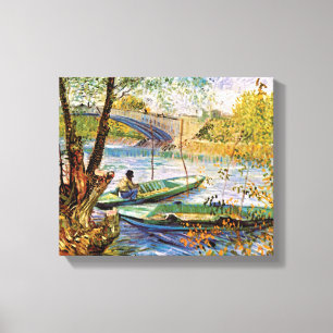 Vincent Van Gogh - La pesca en primavera Arte fino