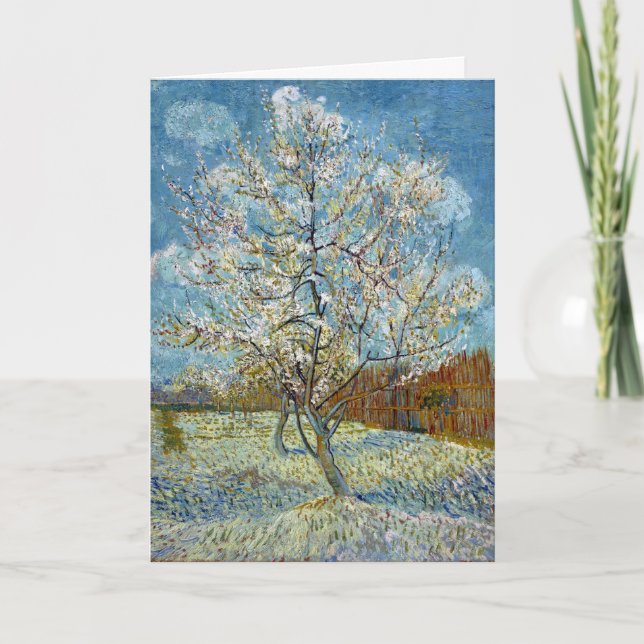 Vincent van Gogh La Postal Del Árbol De Cubierta R (Anverso)