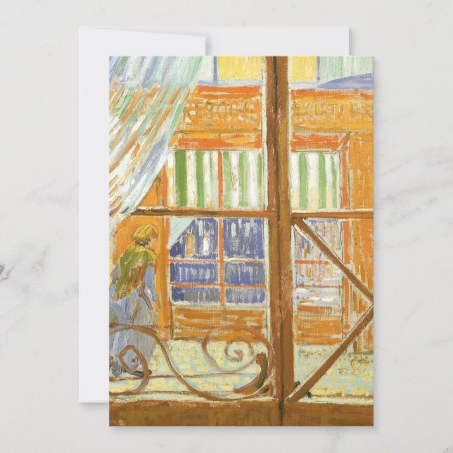 Vincent van Gogh - La vitrina de una carnicería (Anverso)