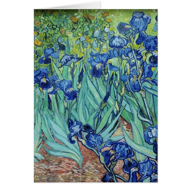 Vincent van Gogh Lirios (Frente)