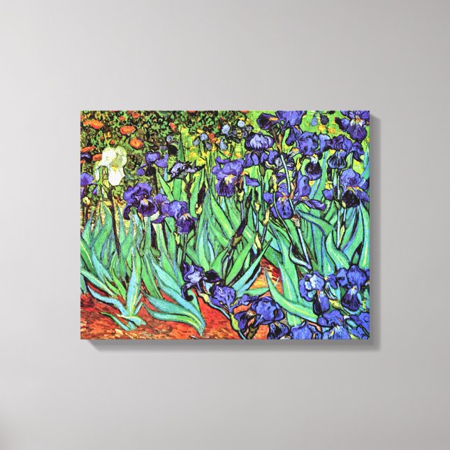 Vincent Van Gogh - Lirios - Flower Lover Arte Fino (Anverso)
