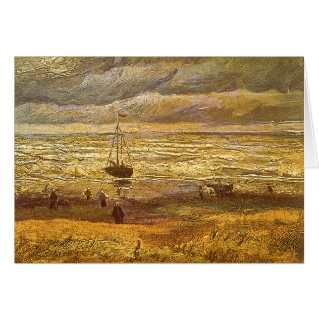 Vincent van Gogh - Mar en Scheveningen (Anverso (Horizontal))