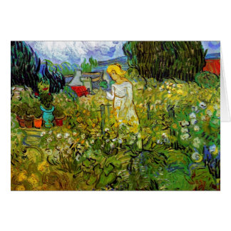 Vincent Van Gogh - Marguerite Gachet en el jardín