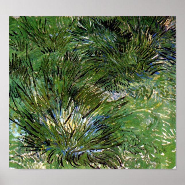 Vincent Van Gogh - Matas De Hierba Arte Fino (Frente)