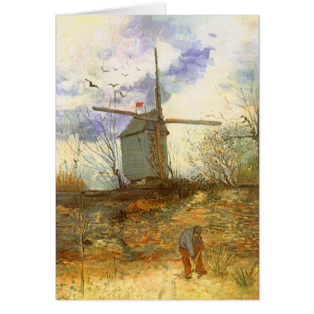 Vincent van Gogh - Moulin de la Galette, molino de (Frente)