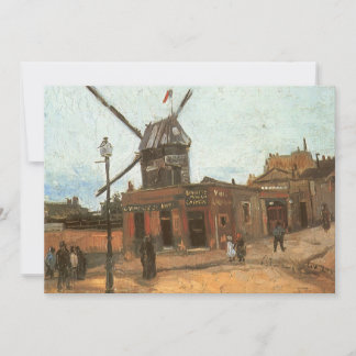 Vincent van Gogh - Moulin de la Galette, Molino de