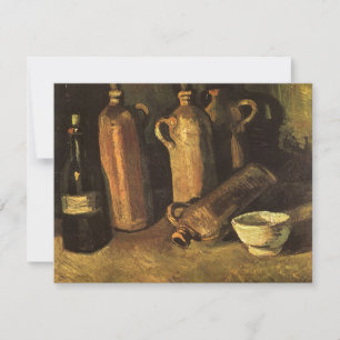 Vincent van Gogh - Naturaleza muerta con 4 botella