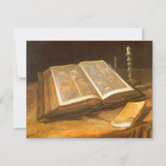 Vincent van Gogh - Naturaleza muerta con Biblia