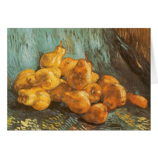 Vincent van Gogh - Naturaleza muerta con peras mem (Anverso (Horizontal))