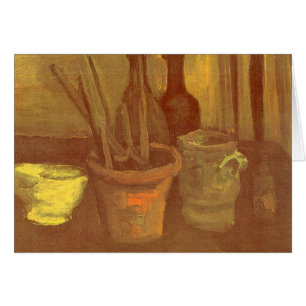Vincent van Gogh - Naturaleza muerta con pinceles 