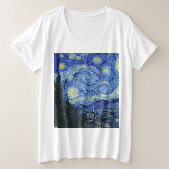 Vincent Van Gogh - Noche estrellada (Anverso del diseño)