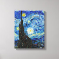 Vincent Van Gogh Noche Estrellada Arte Antiguo de 