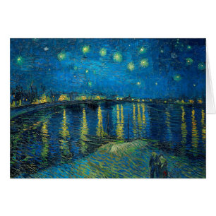 Vincent Van Gogh Noche estrellada sobre el Ródano