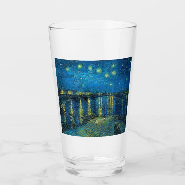 Vincent Van Gogh Noche estrellada sobre el Ródano (Anverso)
