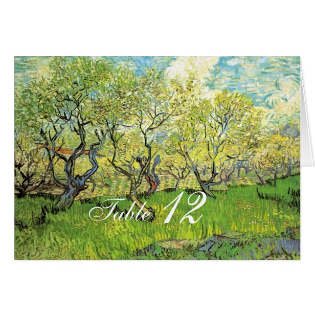 Vincent van Gogh, Orchard en Blossom (Anverso (Horizontal))