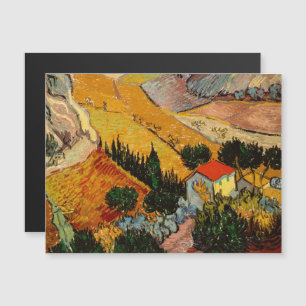 Vincent van Gogh - Paisaje, Casa y Labrador