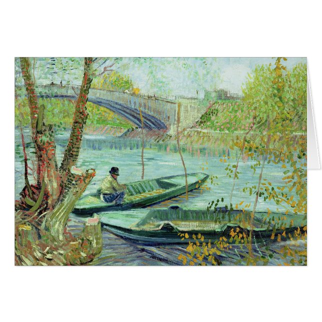 Vincent van Gogh | Pesca en primavera (Anverso (Horizontal))