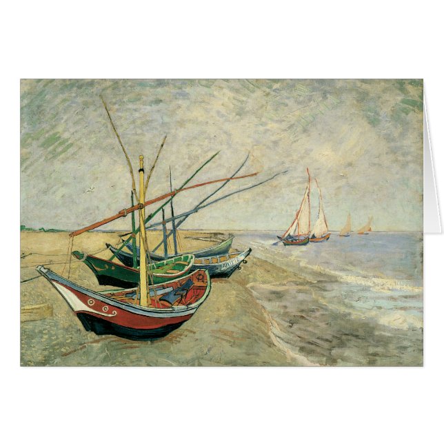 Vincent van Gogh - Pescadores en la playa (Anverso (Horizontal))