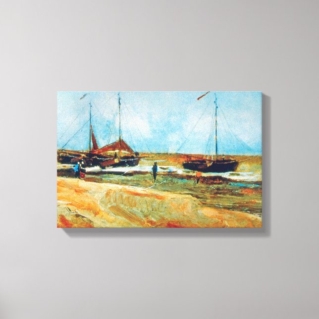 Vincent Van Gogh - Playa en Scheveningen Arte Fino (Anverso)